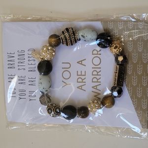 Gold "Brave" braclet